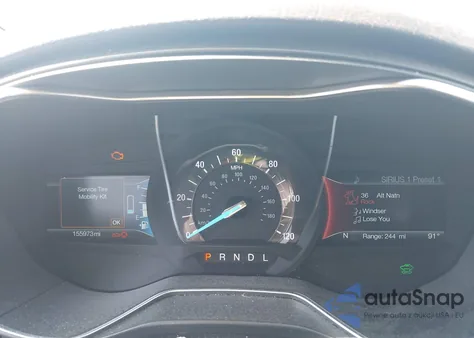 2018 Ford Fusion Hybrid Titanium z USA, uszkodzony, nr VIN 3FA6P0RU9JR207022